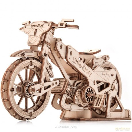 Puzzle drewniane 3D - Motocykl Żużlowy