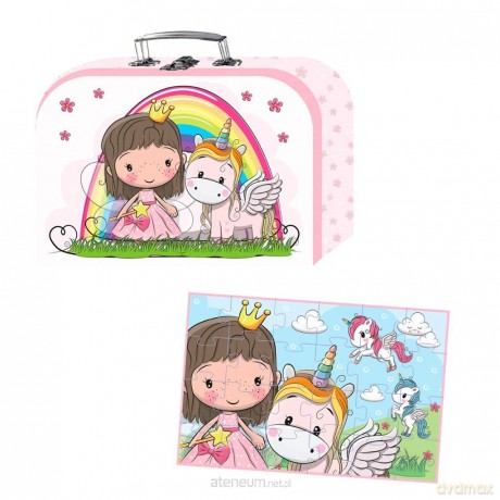 Puzzle w walizce Lillie i Ellie 24el [PUZZLE]