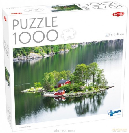 TACTIC 1000 el. Scandinavian cottage [PUZZLE]