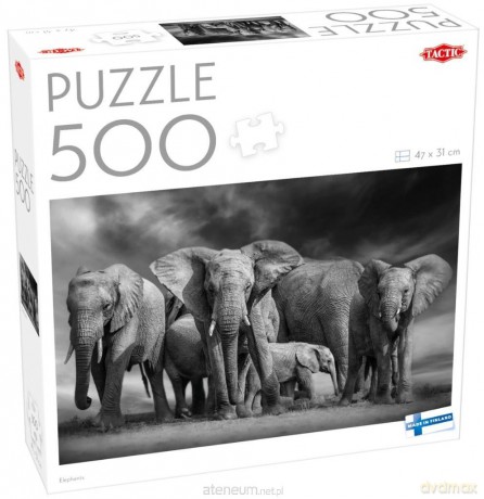 TACTIC 500 el. Elephants [PUZZLE]