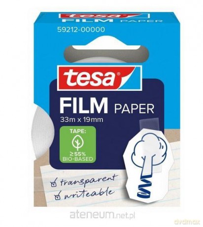 Taśma biurowa papierowa Tesafilm 33m x 19mm