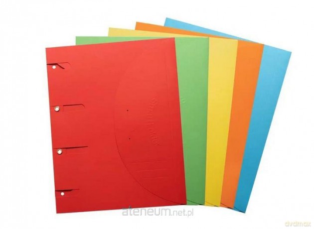 Teczka perforowana A4 Smartfolder Uno mix (10szt)