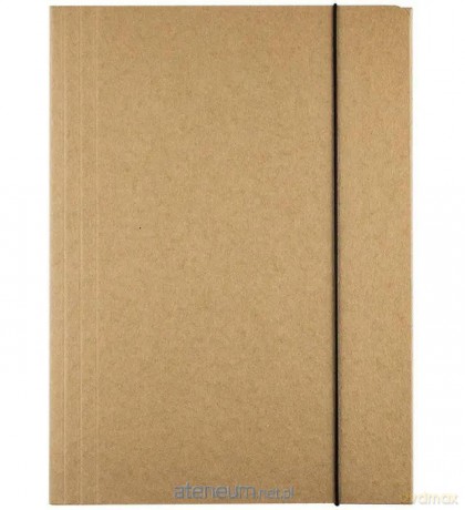 Teczka z gumką A4 GR-442E natural 1szt