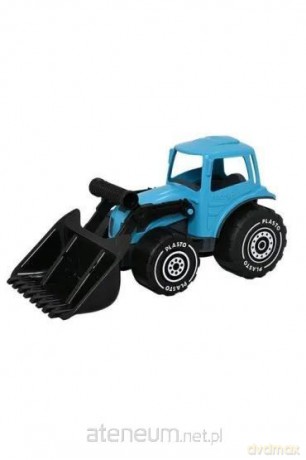 Traktor z ładowaczem 32 cm turkusowy