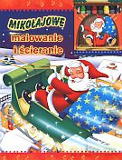 Mikołajowe malowanie i ścieranie. Książka z kredkami [KSIĄŻKA]