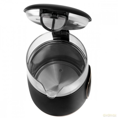 Czajnik 1,7l wyświetlacz LED, regulacja temperatury AD 1305 czarno-złoty