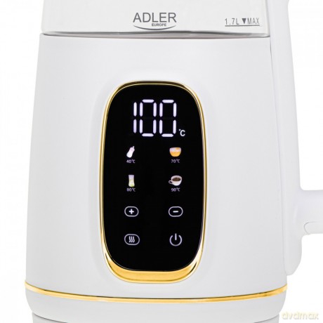 Czajnik 1,7l z wyświetlaczem LED, regulacją temperatury AD 1305WG