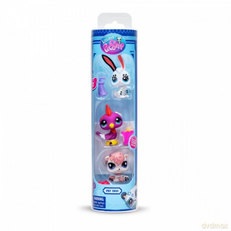 Littlest Pet Shop Tuba 3-pak [FIGURKA]