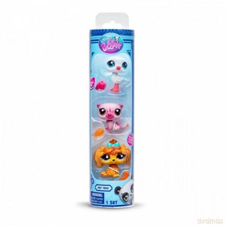 Littlest Pet Shop Tuba 3-pak [FIGURKA]