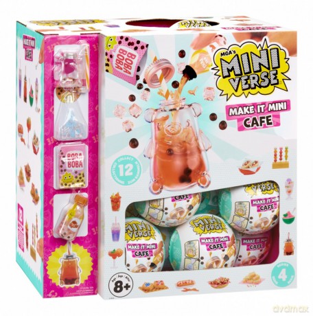 Miniverse Make It Mini Foods: Cafe Display 24 sztuki [FIGURKA]