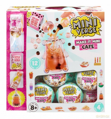 Miniverse Make It Mini Foods: Cafe Display 24 sztuki [FIGURKA]