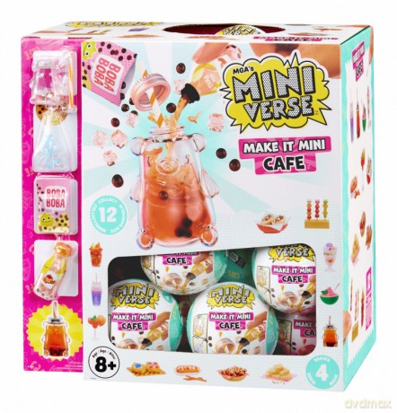 Miniverse Make It Mini Foods: Cafe Display 24 sztuki [FIGURKA]