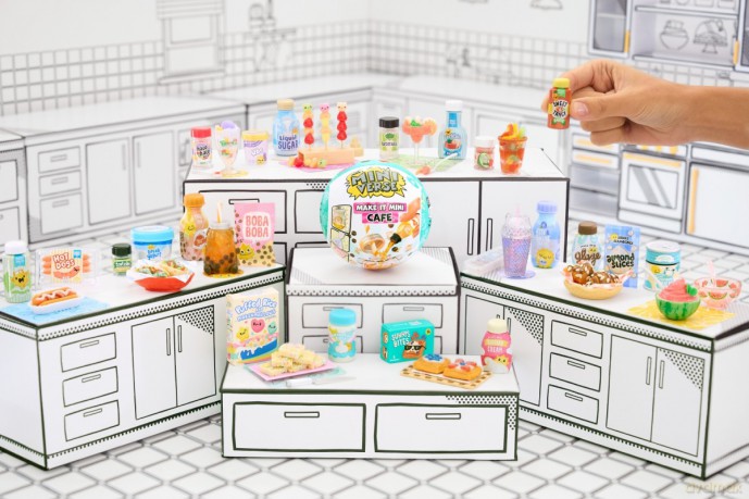 Miniverse Make It Mini Foods: Cafe Display 24 sztuki [FIGURKA]