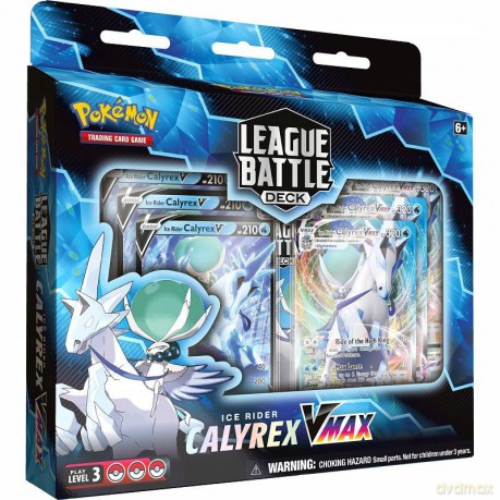 TCG Ice Rider Calyrex Vmax League Battle Deck