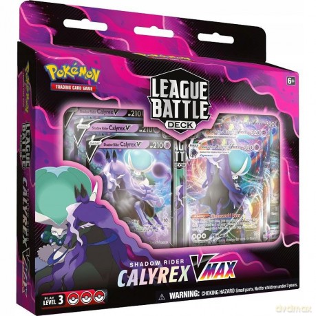 TCG Shadow Rider Calyrex Vmax League Battle Deck