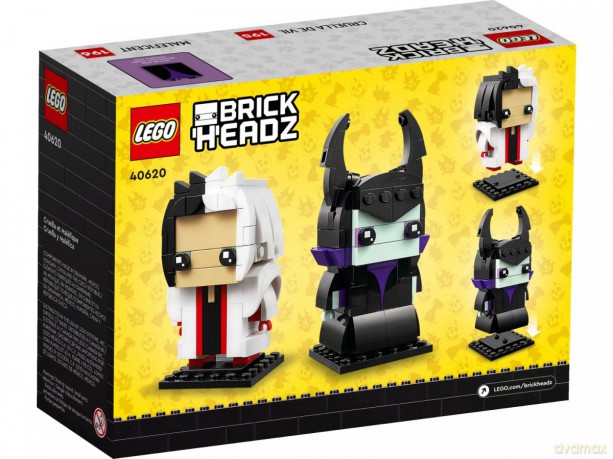 LEGO BrickHeadz Cruella i Diabolina (40620) [KLOCKI]