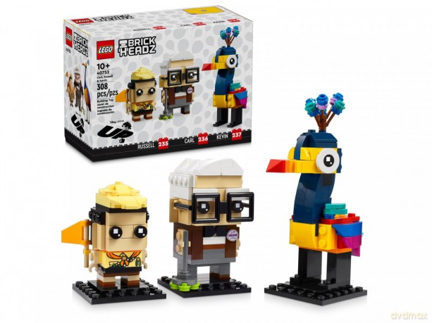 LEGO BrickHeadz Carl, Russell i Kevin z filmu Odlot (40752) [KLOCKI]