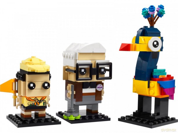 LEGO BrickHeadz Carl, Russell i Kevin z filmu Odlot (40752) [KLOCKI]