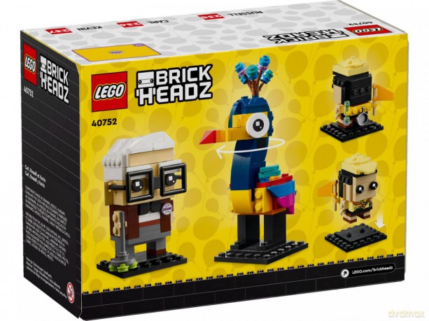 LEGO BrickHeadz Carl, Russell i Kevin z filmu Odlot (40752) [KLOCKI]