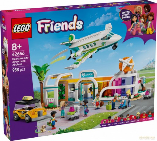 LEGO Friends Samolot i lotnisko w mieście Heartlake (42656) [KLOCKI]