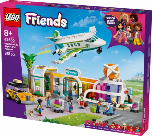 LEGO Friends Samolot i lotnisko w mieście Heartlake (42656) [KLOCKI]