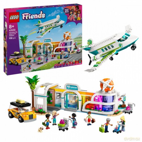 LEGO Friends Samolot i lotnisko w mieście Heartlake (42656) [KLOCKI]