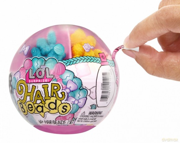 Lalka L.O.L. Surprise Hair Beads Tots Display 12 sztuk