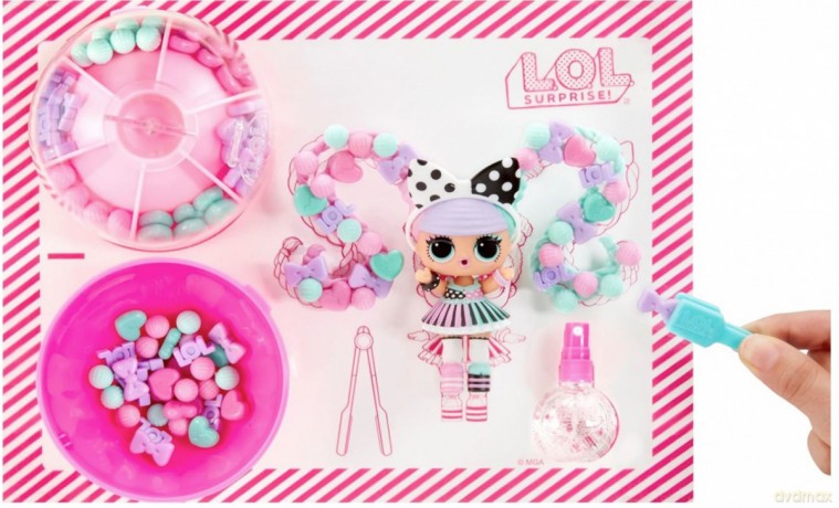 Lalka L.O.L. Surprise Hair Beads Tots Display 12 sztuk