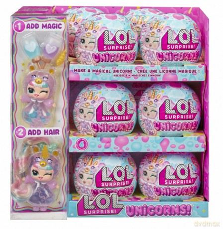 Lalka L.O.L. Surprise Jednorożec Display 12 sztuk