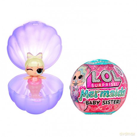 Lalka L.O.L. Surprise Mermaids Baby Sisters display 12 sztuk
