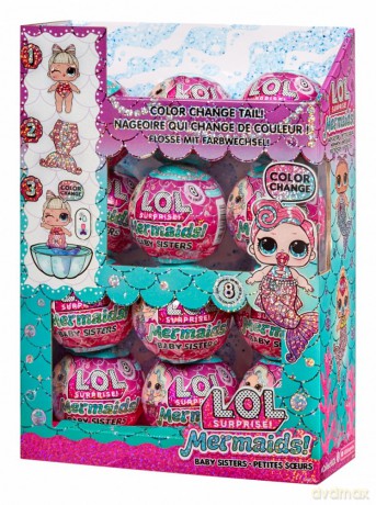 Lalka L.O.L. Surprise Syrenka Display 12 sztuk