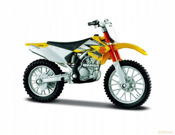 Model metalowy Suzuki RM-Z250 z podstawką 1/18