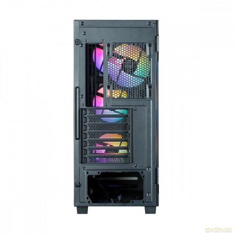 Obudowa S5 NEO Black ATX Mid Tower FRGB Fan x4