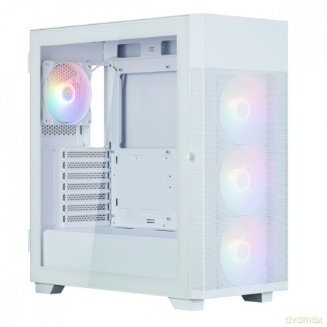Obudowa S5 NEO White ATX Mid Tower FRGB Fan x4