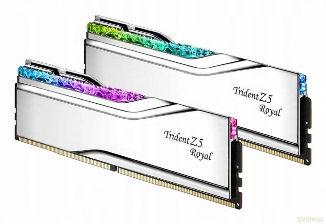 Pamięć PC - DDR5 32GB (2x16GB) Trident Z5 Royal RGB 6000MHz CL28 Silver