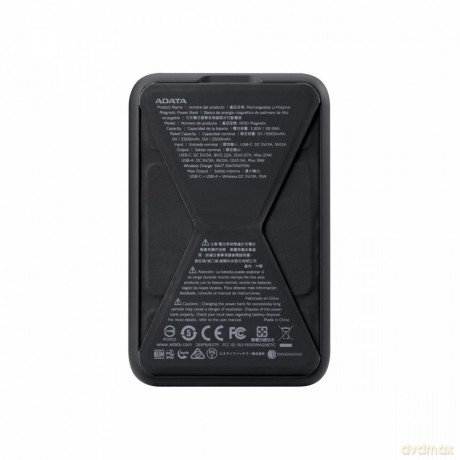 Powerbank R100 10000mAh USB-C/A czarny