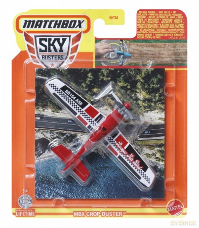 Samolot + Mata Matchbox Display 8 sztuk