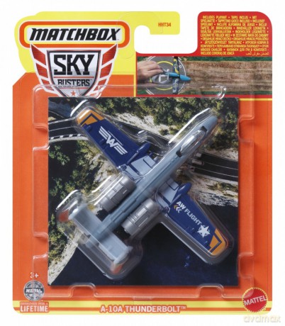 Samolot + Mata Matchbox Display 8 sztuk
