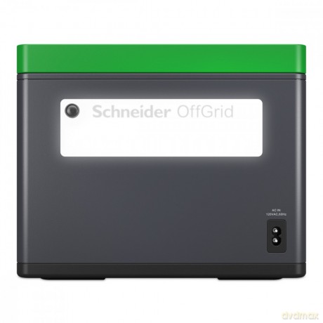 Stacja zasilania PPS500-GR Schneider OffGrid Portable Power Station 500, 517Wh Lithium-ion, 2 Schuko, Sinewave