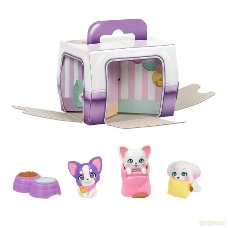 Zestaw Little Live Pets - Families display 8 sztuk [FIGURKA]