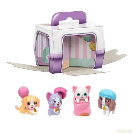 Zestaw Little Live Pets - Families display 8 sztuk [FIGURKA]