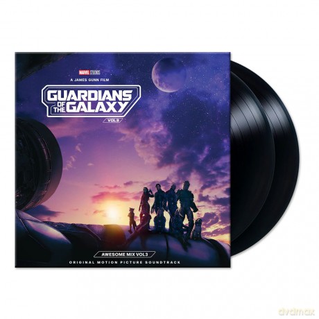 Guardians Of The Galaxy Vol. 3: Awesome Mix Vol. 3 (Strażnicy Galaktyki vol. 3) (Picture) (Purple/Blue) [2xWinyl]