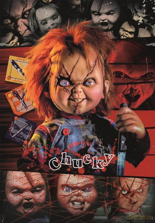 CLEMENTONI 1000 el. COMPACT HORROR COLLECTION - Chucky [PUZZLE]