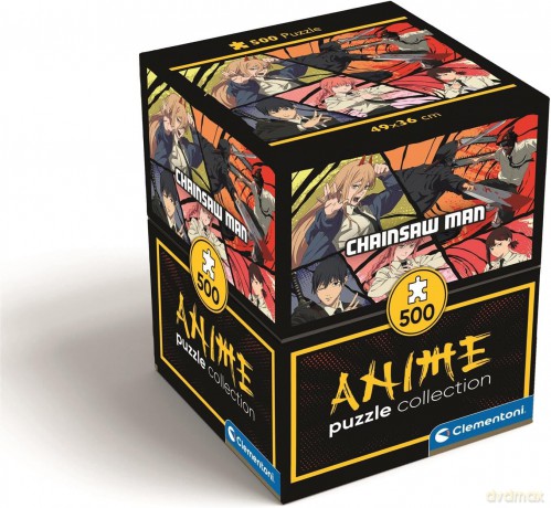 CLEMENTONI 500 el. CUBES ANIME Chainsaw Man [PUZZLE]