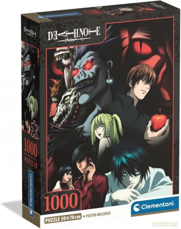 CLEMENTONI 1000 el. COMPACT ANIME Death Note [PUZZLE]