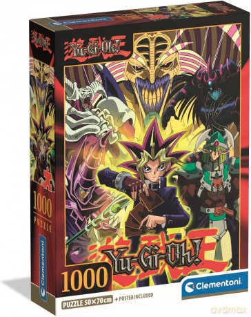 CLEMENTONI 1000 el. COMPACT ANIME Yu-Gi-Oh! [PUZZLE]
