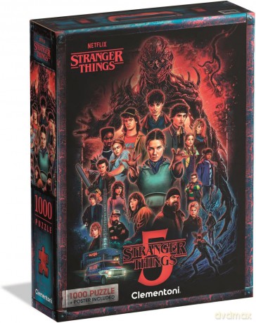 CLEMENTONI 1000 el. COMPACT NETFLIX Stranger Things [PUZZLE]