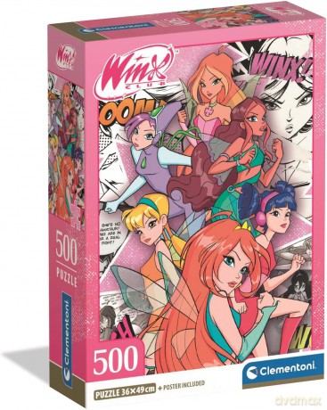CLEMENTONI 500 el. COMPACT Winx [PUZZLE]