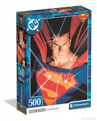 CLEMENTONI 500 el. COMPACT DC Superman [PUZZLE]