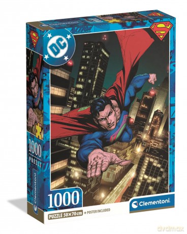CLEMENTONI 1000 el. COMPACT DC Superman [PUZZLE]